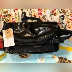 NWT Calpak Black Large Terra Sling Bag